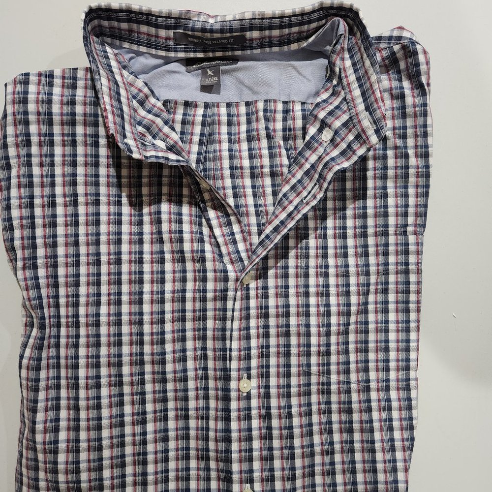 Eddie Bauer T2XL Men's Long Sleeve Dress Shirt